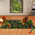 thumbnail image 2 of FanMats Children's Play Mat - Road, 2 of 2