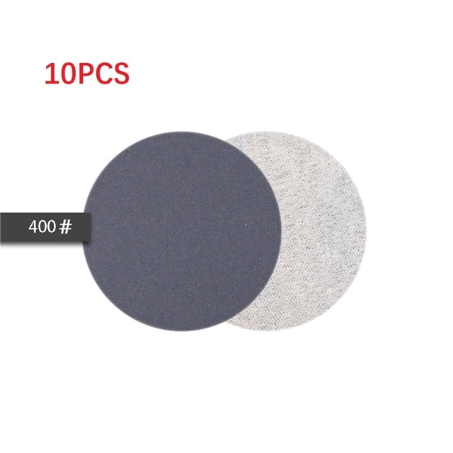 10Pcs 3 Inch Assorted Sandpaper Hook -Loop Sanding Disc 1000# /2000# /3000#/4000# 5000#10000#Grits for Sanding Polishing 400#