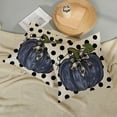 thumbnail image 3 of Fall Pillow Covers 18x18 Inch Set of 2 Dark Blue Pumpkin Polka Dot Fall Decor Pillowcase Autumn Thanksgiving Decorative Outdoor Throw Pillow Covers Linen Farmhouse Cushion Case for Couch Home, 3 of 6