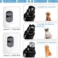 thumbnail image 4 of 2-Speed Silent Groom Pro  , Rechargeable Quiet   Trimmer, Gentle Electric Pet   Tool for Medium Small Dogs & Cats, 4 of 7