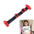 thumbnail image 1 of Ajustador de cinturón de seguridad para niños: cinturón de seguridad asistido por niños, correa de cinturón posicionador de seguridad para el cuello del hombro del automóvil, 1 of 3