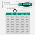 thumbnail image 3 of AOOOWER Convenient Socket Wrenchs Screwdriver Hexagonal Nut Screwdriver for Professional, 3 of 18