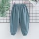 thumbnail image 2 of Odeerbi 2-10 Años Niños Niñas Algodón Bloomers Verano Rayas Jogger Pantalones Color Sólido Transpirable Linterna Pantalones Haren Pantalones, 2 of 7