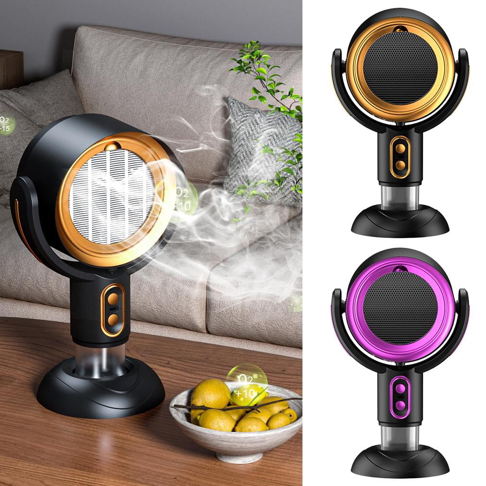 Purifier Fan For Indoors,Portable Range Hood for Cooking,Rechargeble Adjustable Angle Purifier Fan with Filter Cotton,Mini Range Hood Kitchen Exhaust Fan for Indoor BBQ