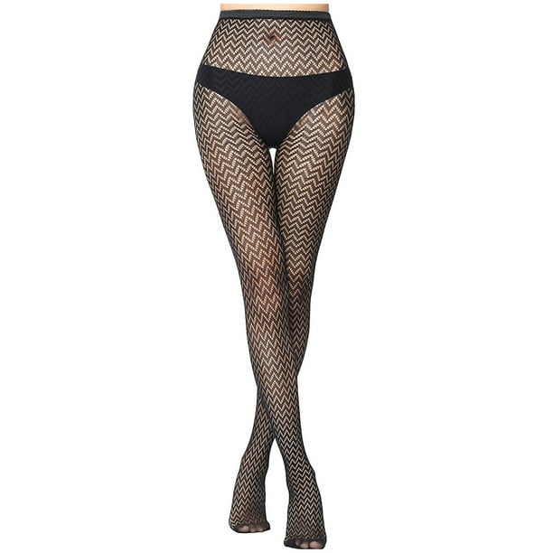 Leggings de malla con perspectiva para mujer, tallas grandes, medias de red, medias de seda para mujer