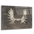 thumbnail image 2 of Epic Art 'Rustic Moose Mount I' by Ethan Harper, Acrylic Glass Wall Art, 36"x24", 2 of 7