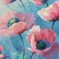 thumbnail image 6 of WYYP Flowers Flowers Round Tablecloth Outdoor Picnic Camping and Indoor Kitchen Dining Party 100% Polyester Fiber White, 6 of 8