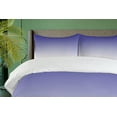 thumbnail image 4 of Ambesonne Ombre Duvet Cover Sets, Modern Twilight Design, 2-Queen, Indigo White, 4 of 7