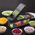 thumbnail image 3 of Vegetable Cutter Grater Multifunctional Vegetable Cutter Multifunctional Vegetable Chopper Vegetable Cutter Grater Plastic Metal Potato Carrot Chopper Multifunctional Kitchen, 3 of 8