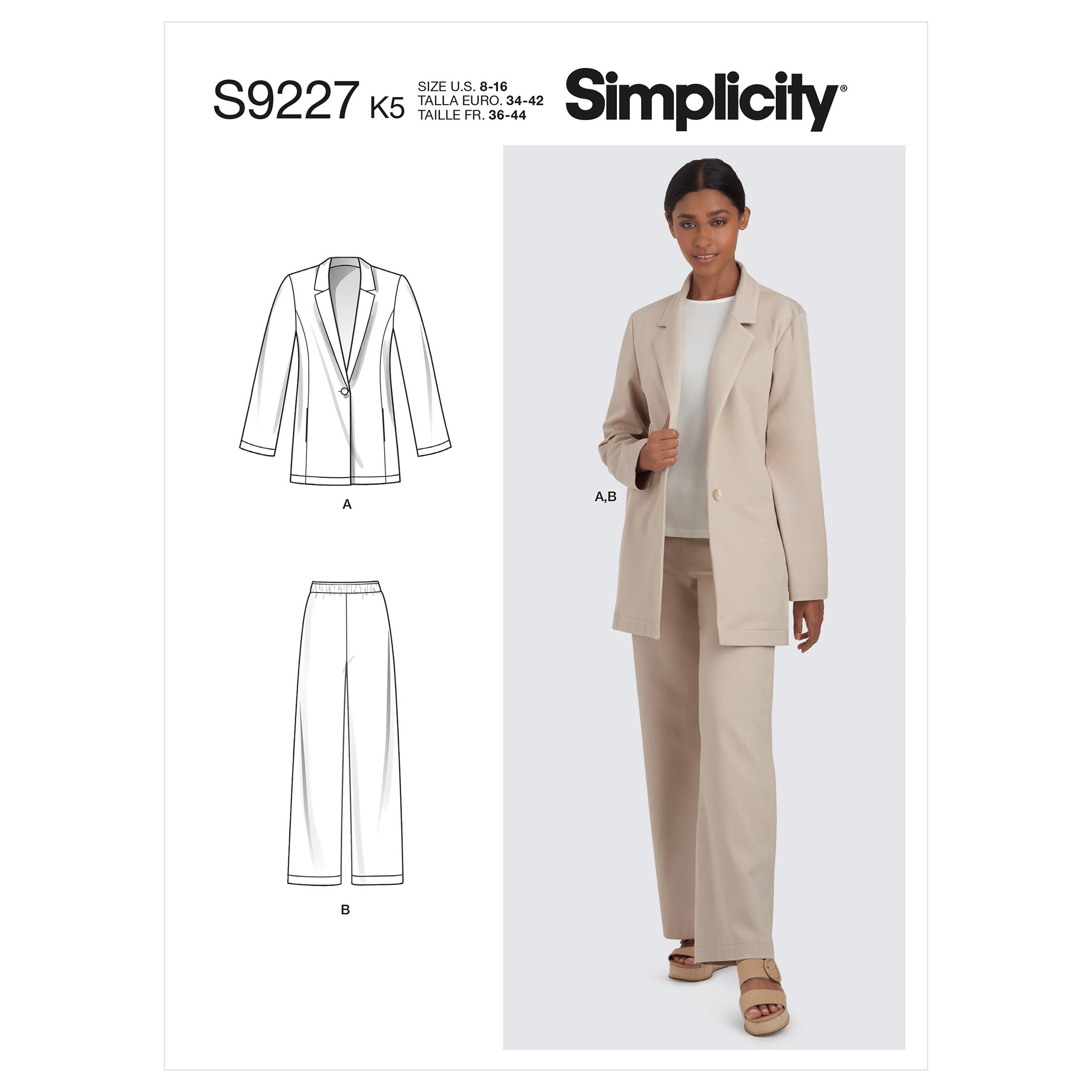 Simplicity Sewing Pattern S9043 Mimi G Style Men's Trousers - Sewdirect