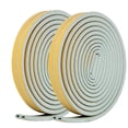 thumbnail image 1 of Bewildely 2 rollos de cinta de pelado para el clima profesional a prueba de polvo a prueba de viento autoadhesivo puerta tiras selladas Cubiertas para muebles de jardín Gris, 1 of 6