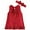 Red, variant on HWJAD Newborn Baby Girl Sleeveless Embroidery Baptism Dresses Wedding First Birthday Christening Dresses Summer Outfit