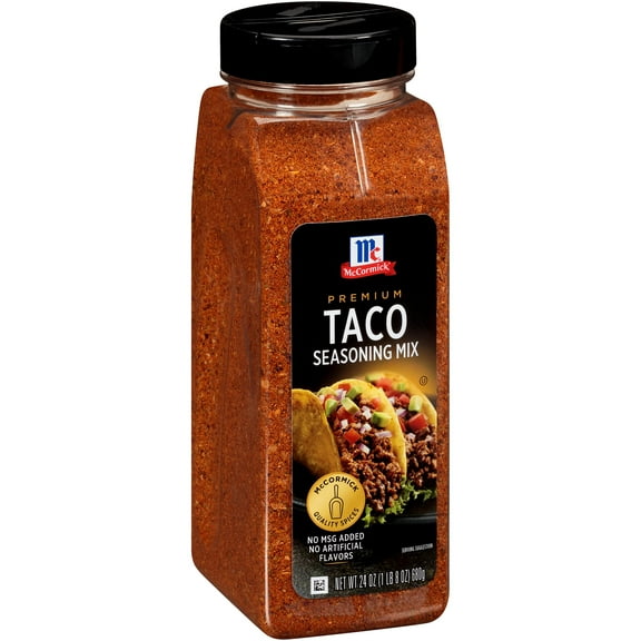 Pack of 2 - Mccormick Premium Taco Seasoning Mix, 24 Oz