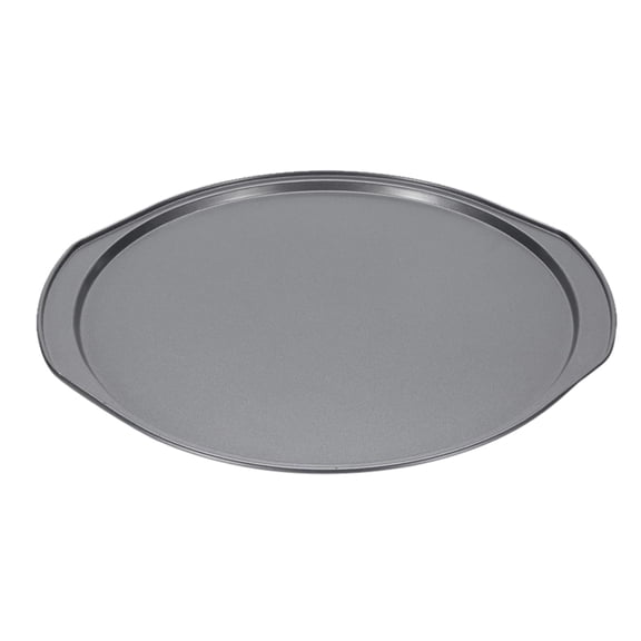 uvwlwu Round Nonstick Steel Pizza Pan Gray(Silver)