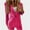 Hot Pink, variant on Women Blazers for Work Casual Lightweight Suit Jackets Solid Long Sleeve Tops Button Coat Tops Summer Slim Fit Ladies Blazer