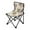 Squares and Ginkgo Leaves Pattern, variant on 600D Oxford Camping Chair Portable Foldable Chair Supports 220 lbs for Picnic, Fishing, Backpacking Red Chrysanthemum and Dandelion