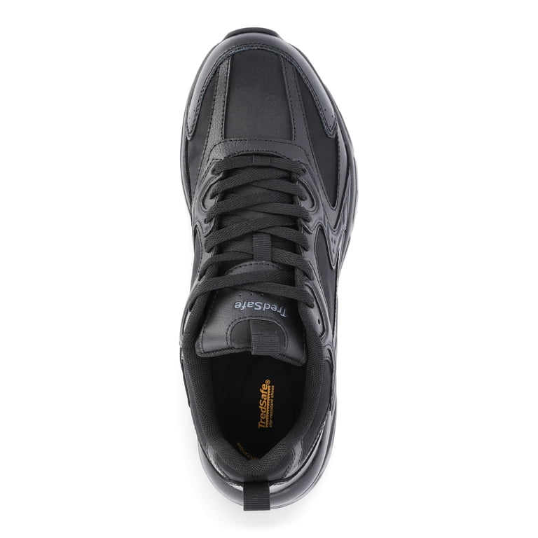 ブラック TredSafe Men's TS600 Jogger Slip-Resistant Shoes - Walmart.com