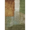 thumbnail image 2 of Addison Rugs Mayfield Premium Machine Washable Transitional Squares Green Rectangle Rug, 9' x 12', 2 of 6