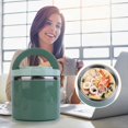 thumbnail image 5 of 630ml Food Flask for Hot Food with Handles, Portable Stainless Steel Vacuum Thermo Food Jar, Reusable Insulated Food Container, 5 of 5