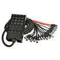 thumbnail image 2 of Seismic Audio SACB-16x4x25 16-Channel XLR Low Profile Circuit Board Snake Cable, 25-Feet, 2 of 4