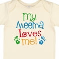thumbnail image 4 of Inktastic My Meema Loves Me Boys or Girls Baby Bodysuit, 4 of 5