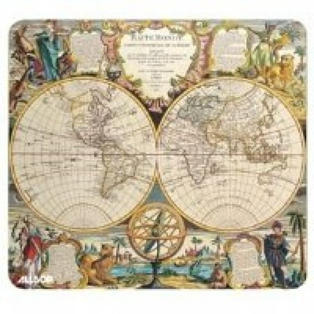 UPC 035286291262 product image for Allsop 29126 Soft Top Mouse Pad Nautical Charts - Double Globe | upcitemdb.com