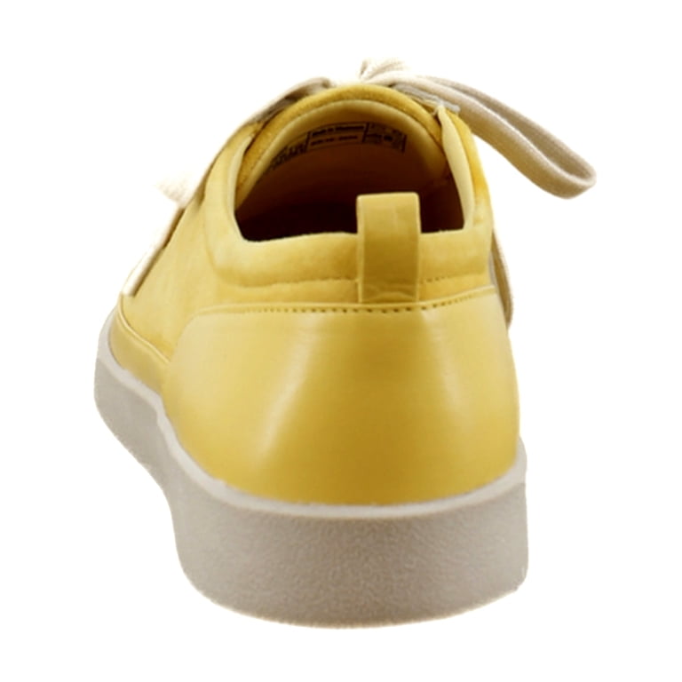Vionic Winny Women's Fashion Sneakers Butter Yellow Leather Size