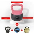 thumbnail image 3 of NonZero Gravity Iron Sand Soft Kettlebell with PVC Shell, Shock-Absorbing Base & Extra-Wide Grip for Versatile Workouts | Durable Strength Training Equipment, 3 of 7