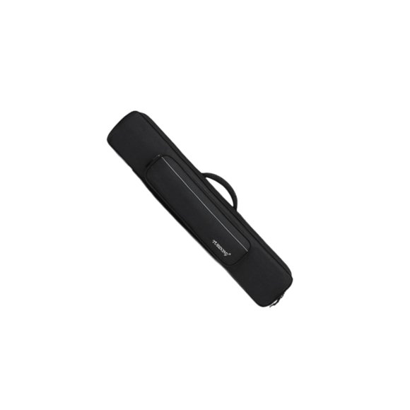 bedienty Coque de Piscine 3x4 Légère Protectrice Bâton de Protection de Piscine Étuis de Piscine 1/2 Articulés Noir 75cm