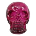 thumbnail image 3 of Red Purple Blue Clear Translucent Gazing Skull Miniature Figurine Acrylic Skulls, 3 of 5