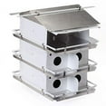 thumbnail image 6 of Birds Choice PMC12 Purple Martin Bird House Coates Round Entrance Holes, 3 Floor 12 Room - Unassembled, 6 of 8