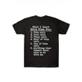 thumbnail image 2 of I DON'T HAVE TIME Trendy Print Casual Short-Sleeved Cotton T-Shirt For Men, Spring And Summer Top, Comfortable Round Neck Tee, Regular Fit, Versatile Fashion For Everyday Wear Tee For Adult, Men, Wom, 2 of 7