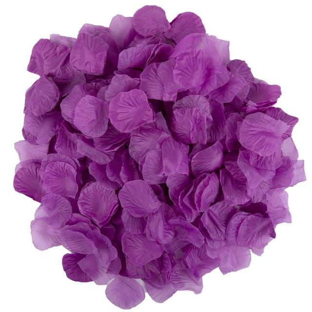 Bgsha 1000x SILK ROSE PETALS FLOWER TABLE DECORATION CONFETTI WEDDING ENGAGEMENT PARTY
