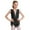 Black, variant on YONGHS Kids Girls Sparkle Sleeveless Fringed Rhythmic Gymnastics Dance Leotard Figure Skating Jumpsuit Burgundy 10