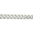 thumbnail image 2 of Auriga Fine Jewelry 925 Sterling Silver 13 mm Curb Chain Necklace for Men 20", 2 of 6