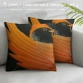 thumbnail image 3 of PRATYUS Decorative Throw Pillow Covers Square Pillow Covers Penguin Illustration Throw Pillow Cover for Sofa Double Sided Plush Pillow Case Cushion Case for Living Room White, 3 of 5
