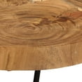 thumbnail image 3 of vidaXL Coffee Table 36 cm 6 Trunks Solid Wood Acacia, 3 of 4