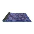 thumbnail image 2 of Ahgly Company Indoor Round Oriental Blue Traditional Area Rugs, 4' Round, 2 of 4