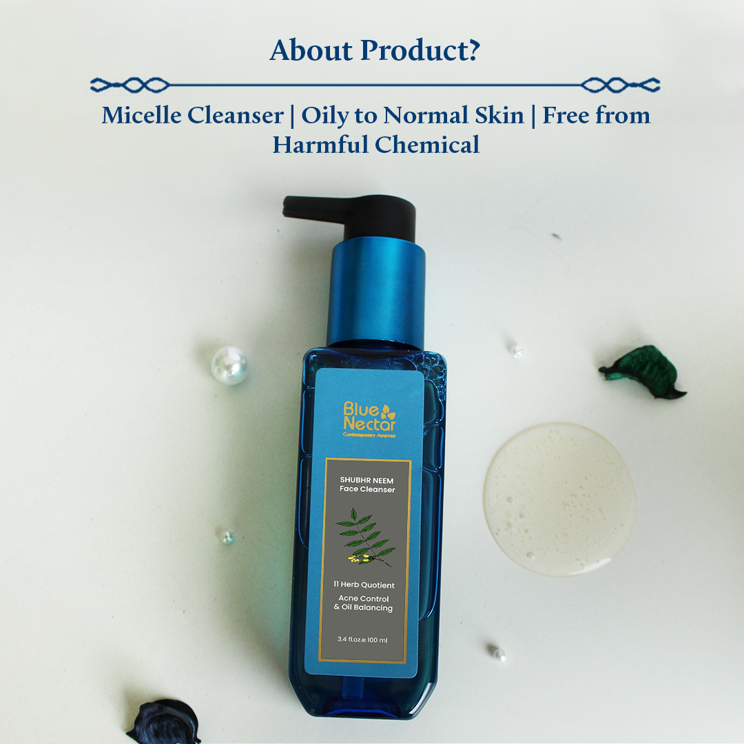 Blue Nectar Shubhr Neem Face Cleanser
