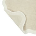 thumbnail image 5 of Mainstays by Becky G. & Alejandra 100% Cotton Scallop Bath Rug, Papyrus Beige, 20" x 34", 5 of 10
