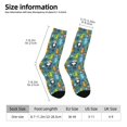 thumbnail image 2 of Fuzoiu pirates animals Print Athletic Crew Socks for Men & Women,Casual Crew Socks,Above Ankle Crew Socks for Business, Casual, 2 of 6