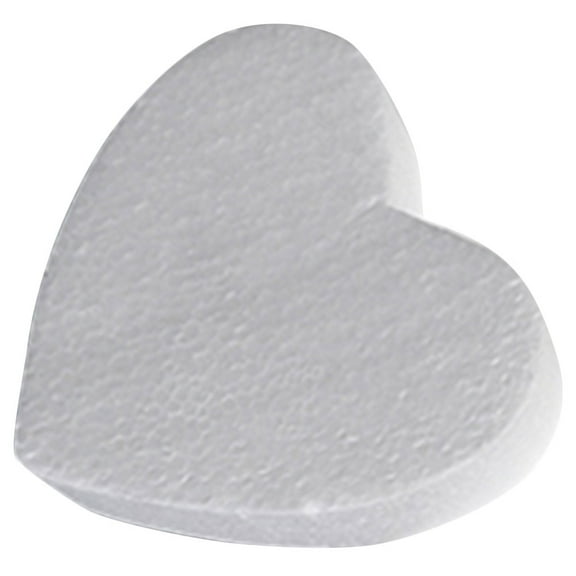 PAMINGONO 1Set Heart Cake Mold Foams Material Create Faux Cake for Weddings Anniversaries Practice Use