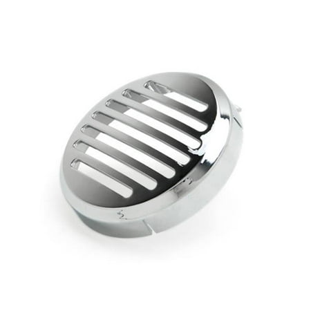 Krator NP008 3.5 dia. Honda Motorcycle Cruisers with Round Horn Cover for Shadow VT VLX Magna ACE VTX Sabre, Chrome