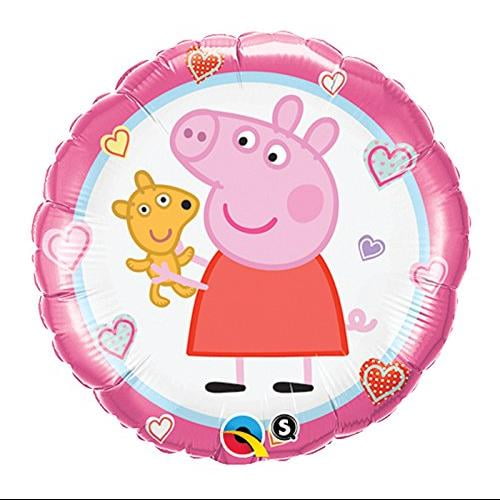Peppa Pig 18/" Foil Bike Balloon Green