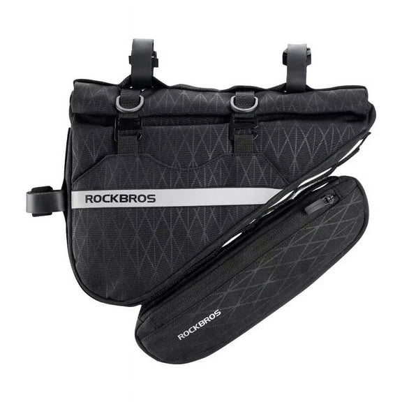 ROCKBROS Bicycle Triangle Bags 2 In 1 Detachable Combination Bags 2L Capacity