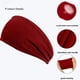 thumbnail image 3 of Paquete de 3 diademas para hombres, diadema deportiva para hombres y mujeres, banda para la cabeza que absorbe el sudor, bandas para el sudor para correr, gimnasio, entrenamiento, tenis,, 3 of 5