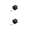 thumbnail image 4 of Yuarrent 10 soportes de pared fáciles de instalar: práctico dispositivo elevador de asiento antideslizante, elevador de asiento delantero, Cuadrado negro S 2Conjunto, 4 of 6