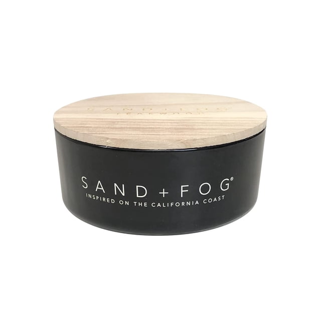 Vela Sand + Fog Teakwood 34 oz Frasco de Lujo Aromatizado