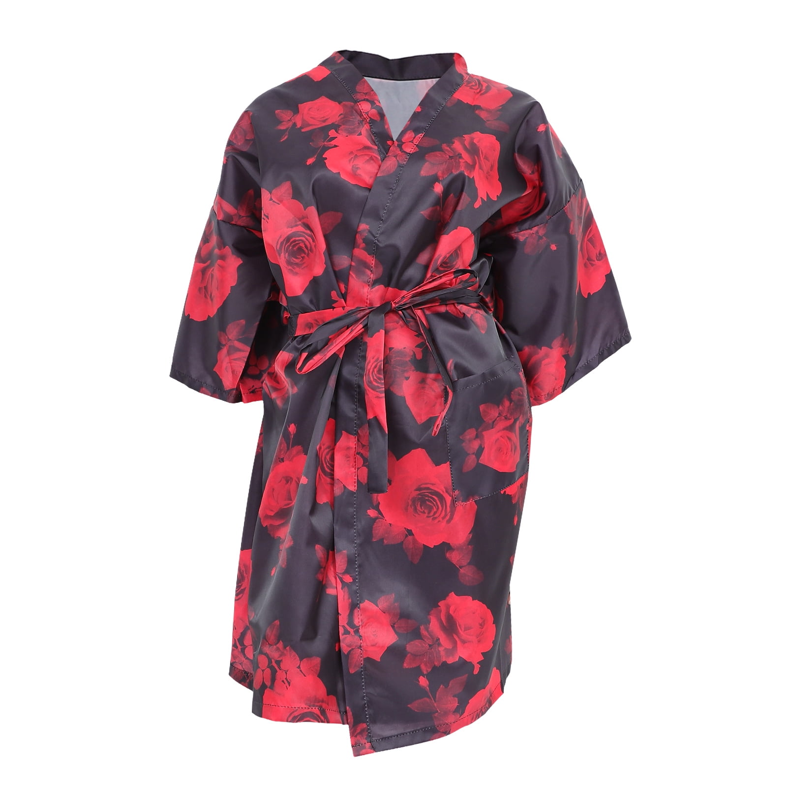 NUOLUX Salon Gown Client Robe Hair Kimono Cape Smock Smocks Style ...