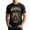 A#Black430, variant on Men's Munich City Vintage Graphic T-Shirt Rib Trim Short Sleeve Bavarian Holiday Tops